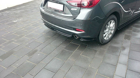 Rear Splitter suitable for Mazda 3 BM (Mk3) Facelift (without vertical bars)