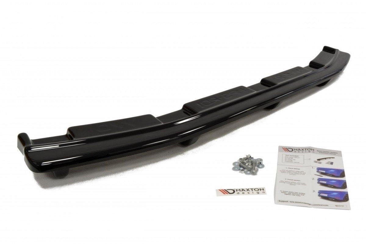 Rear Splitter suitable for Mazda 3 MK2 MPS (with vertical bars)