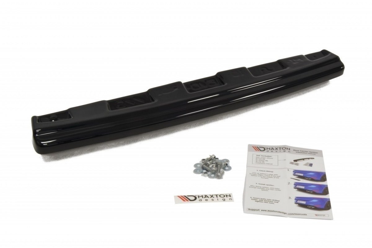 Rear Splitter suitable for Mitsubishi Lancer Evo X (with vertical bars)
