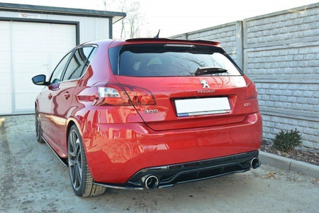 Rear Splitter suitable for Peugeot 308 II GTI (without vertical bars)