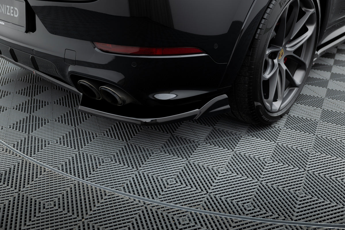 Rear Splitter suitable for Porsche Cayenne Sport Design / Turbo SUV / Coupe Mk3 Facelift