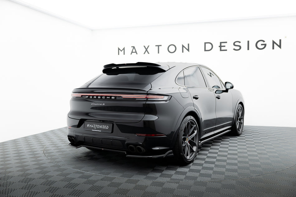 Rear Splitter suitable for Porsche Cayenne Sport Design / Turbo SUV / Coupe Mk3 Facelift