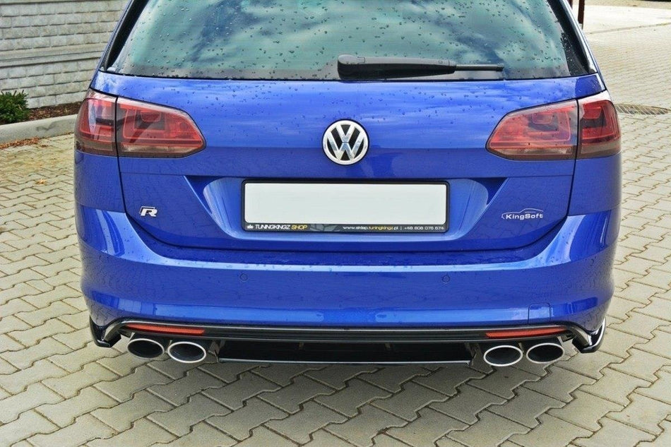 Rear Splitter suitable for VW GOLF MK7 R ESTATE (without a vertical bar)