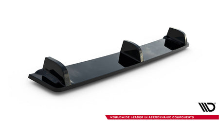 Rear Splitter suitable for VW GOLF VII R (with vertical bars)