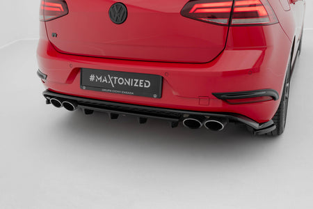 Rear Splitter suitable for Volkswagen Golf R Hatchback Mk7 Facelift
