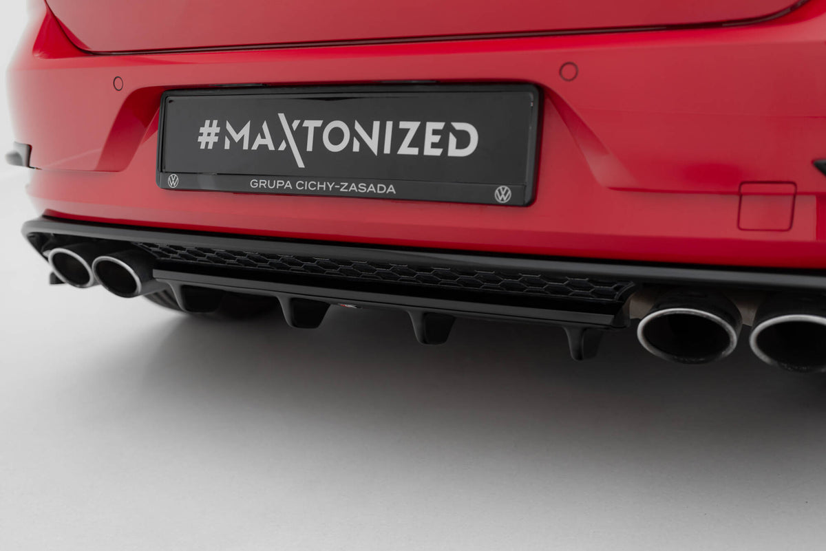 Rear Splitter suitable for Volkswagen Golf R Hatchback Mk7 Facelift