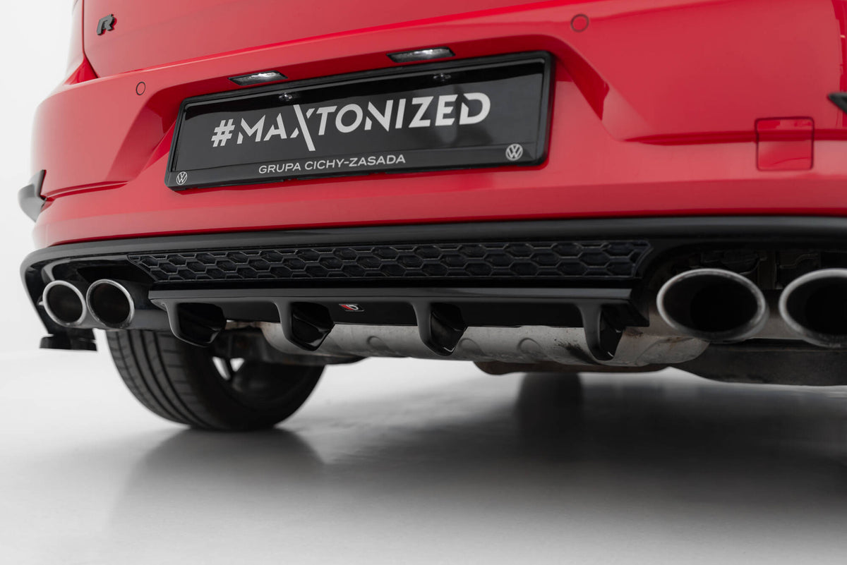 Rear Splitter suitable for Volkswagen Golf R Hatchback Mk7 Facelift
