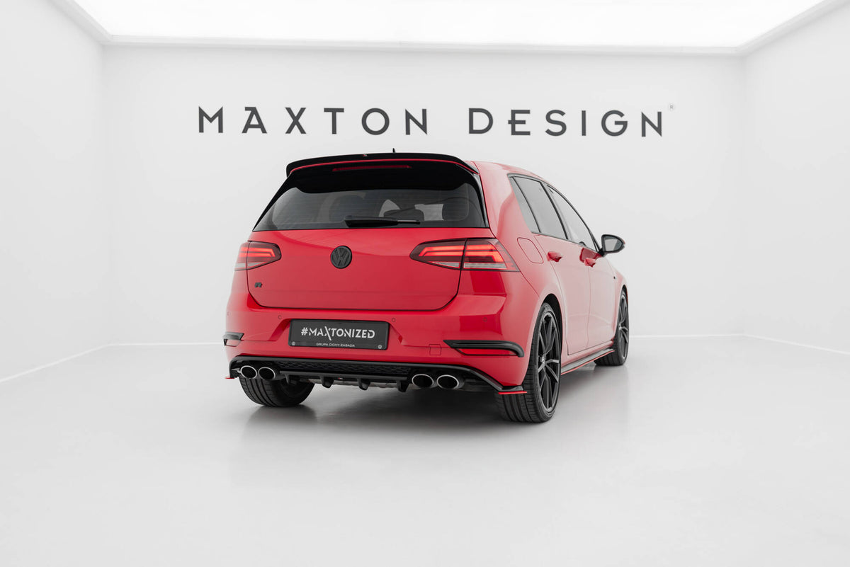 Rear Splitter suitable for Volkswagen Golf R Hatchback Mk7 Facelift