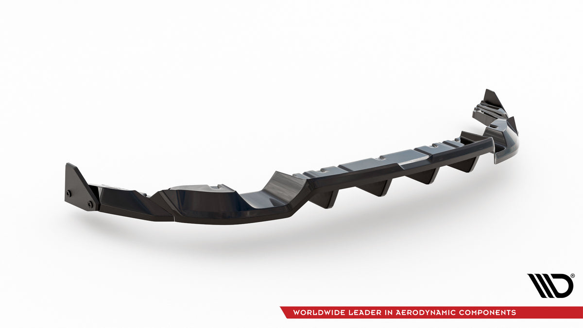 Rear Splitter (with vertical bars) V.1 + Flaps suitable for Subaru BRZ Mk2