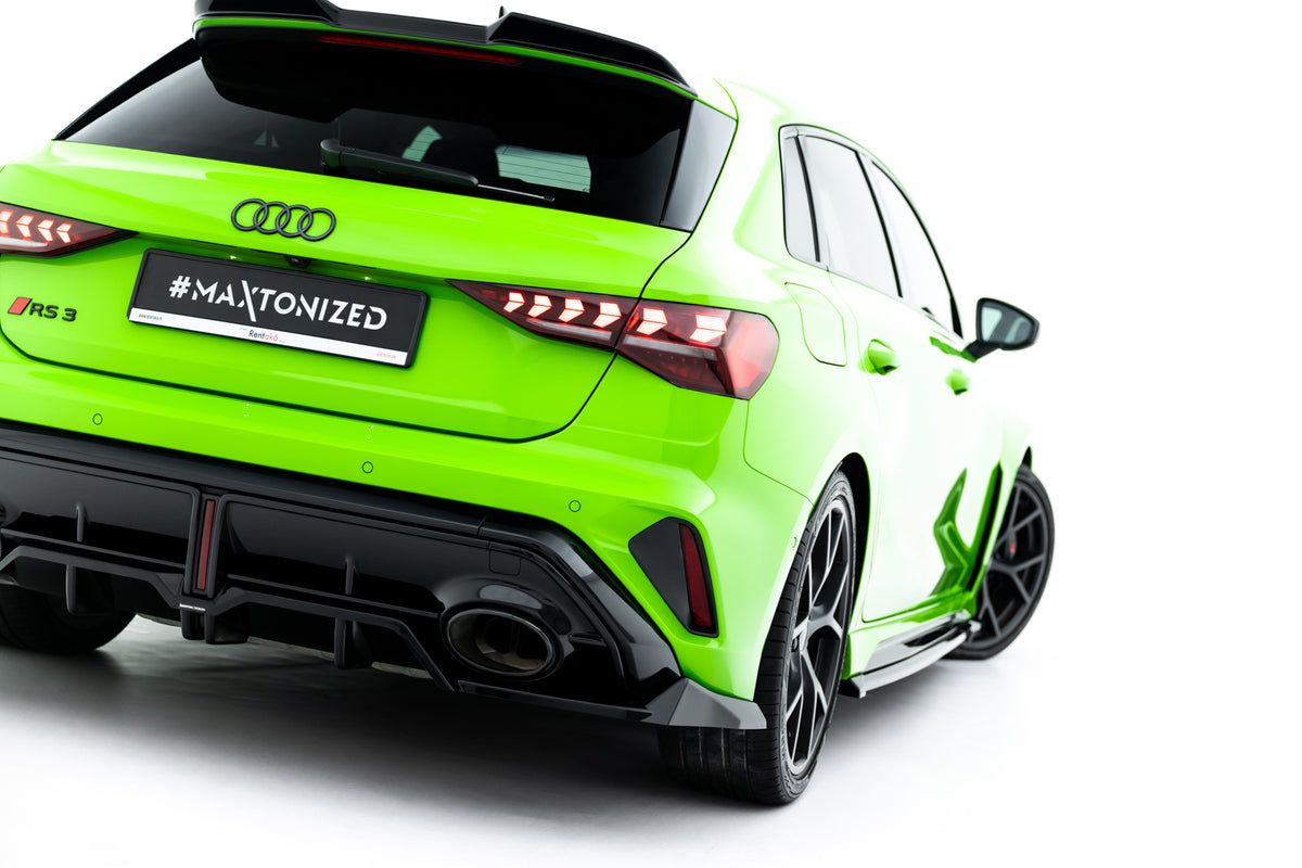 Rear Splitter (with vertical bars) V.1 suitable for Audi RS3 Sportback 8Y Facelift