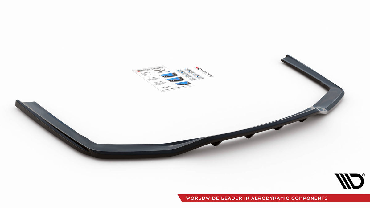 Rear Splitter (with vertical bars) V.1 suitable for BMW 7 M-Pack G11 / G12 Facelift
