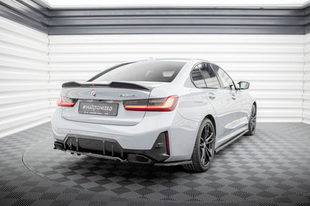 Rear Splitter (with vertical bars) V.1 suitable for BMW M340i G20 / G21 Facelift