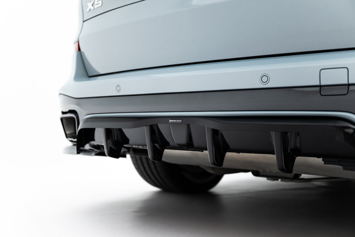 Rear Splitter (with vertical bars) V.1 suitable for BMW X5 M-Pack G05 Facelift