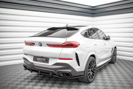 Rear Splitter (with vertical bars) V.1 suitable for BMW X6 M-Pack G06