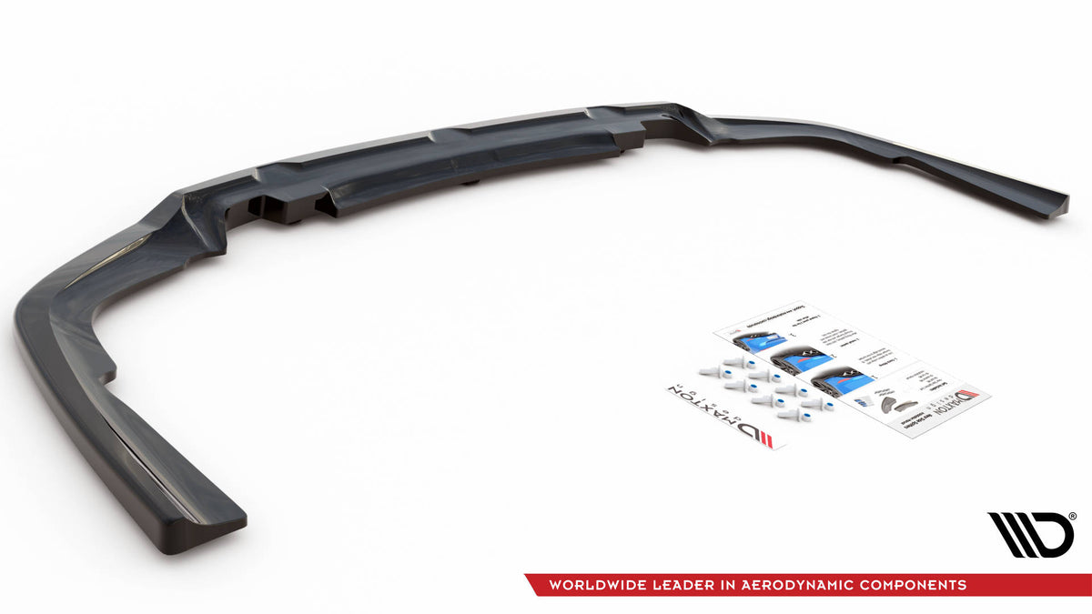 Rear Splitter (with vertical bars) V.1 suitable for BMW X6 M-Pack G06