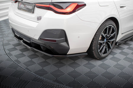 Rear Splitter (with vertical bars) V.1 suitable for BMW i4 M-Pack G26