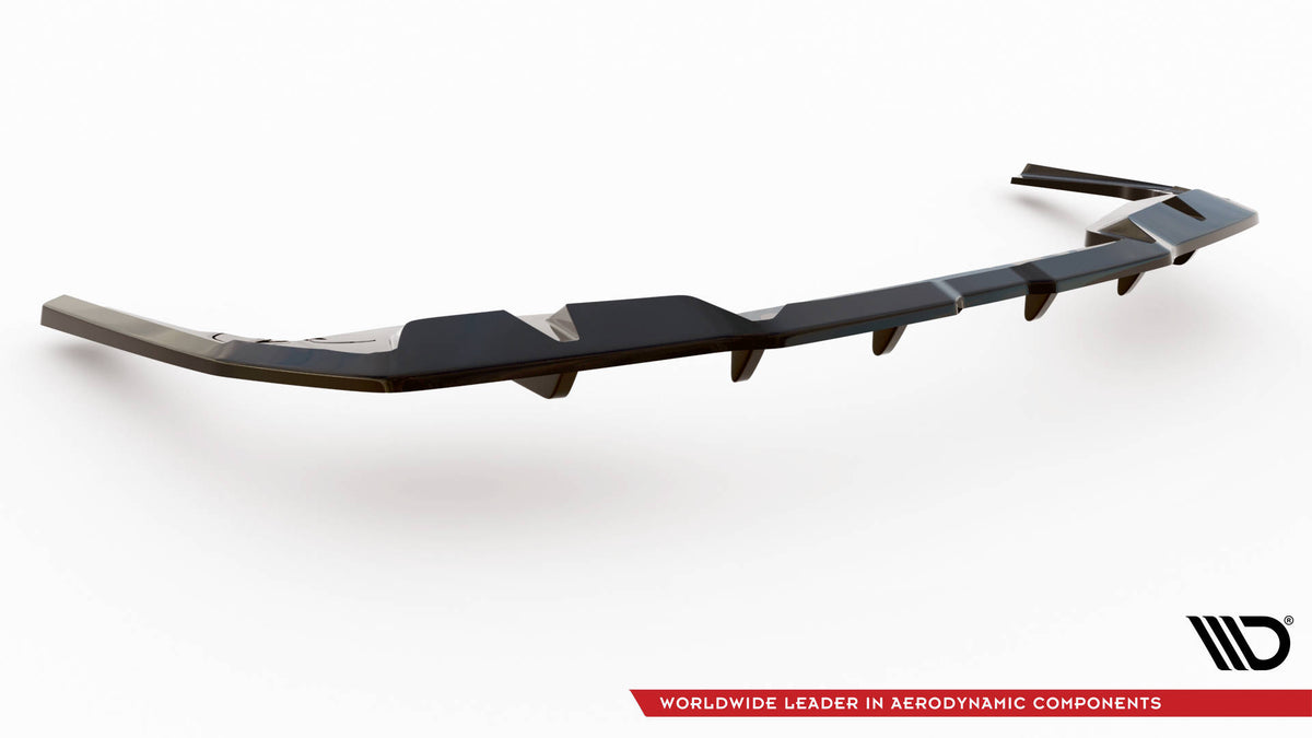 Rear Splitter (with vertical bars) V.1 suitable for BMW i4 M-Pack G26