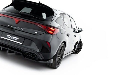Rear Splitter (with vertical bars) V.1 suitable for Cupra Leon Hatchback Mk1 Facelift