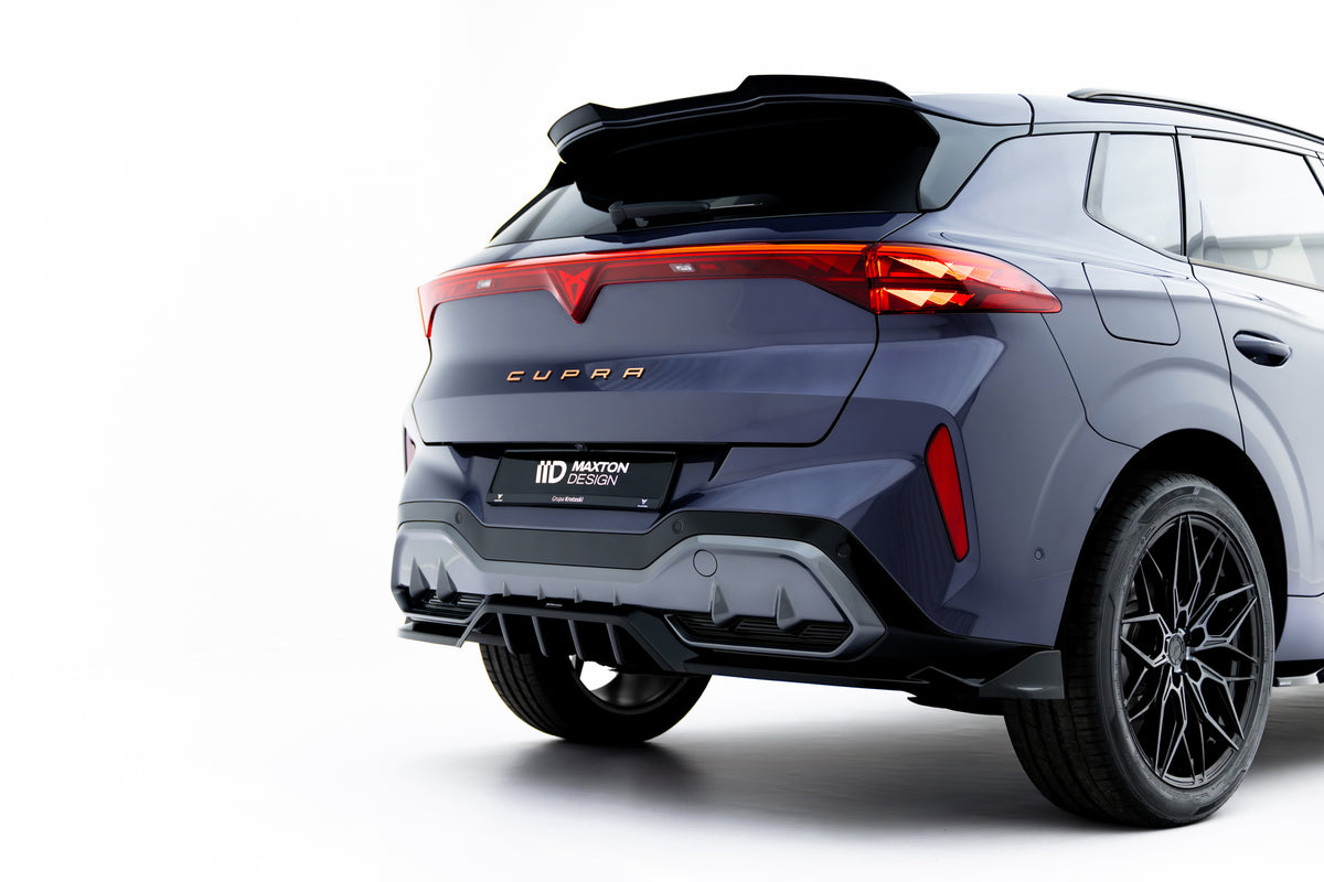 Rear Splitter (with vertical bars) V.1 suitable for Cupra Terramar Mk1 (Version without towbar)