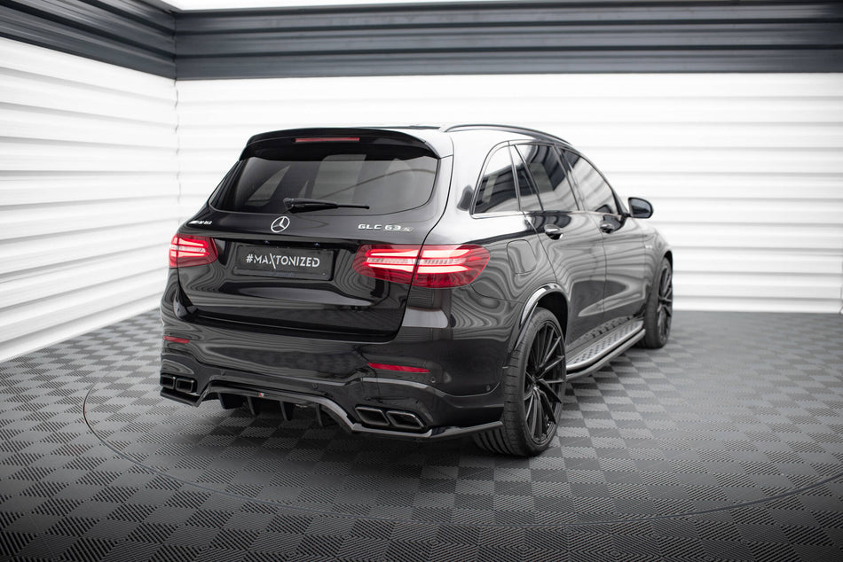 Rear Splitter (with vertical bars) V.1 suitable for Mercedes-AMG GLC 63 SUV X253