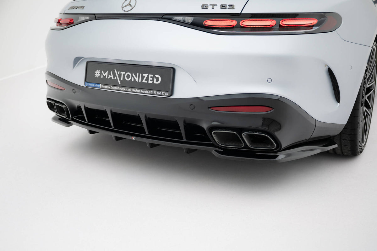 Rear Splitter (with vertical bars) V.1 suitable for Mercedes-AMG GT 63 / 55 / 63 S E Performance C192