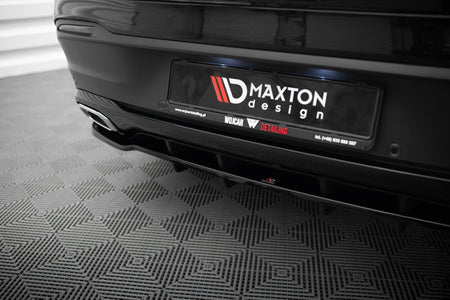 Rear Splitter (with vertical bars) V.1 suitable for Mercedes-Benz GLE Coupe AMG-Line C167 / C167 Facelift