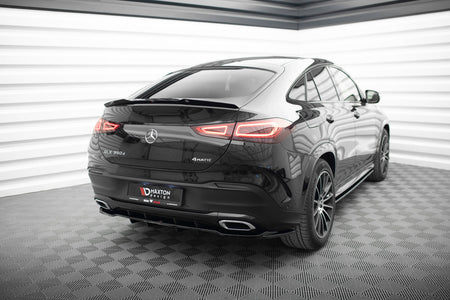 Rear Splitter (with vertical bars) V.1 suitable for Mercedes-Benz GLE Coupe AMG-Line C167 / C167 Facelift