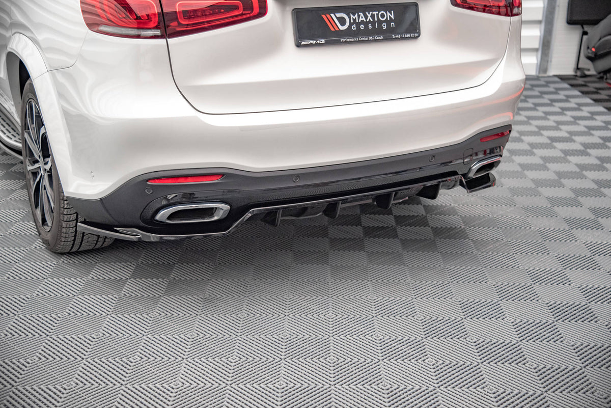 Rear Splitter (with vertical bars) V.1 suitable for Mercedes-Benz GLS AMG-Line X167