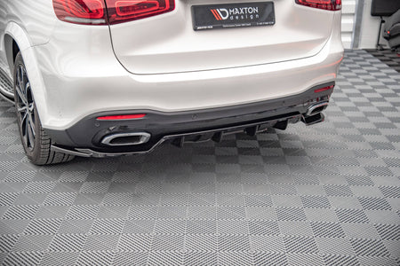 Rear Splitter (with vertical bars) V.1 suitable for Mercedes-Benz GLS AMG-Line X167