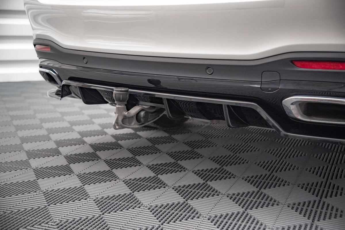 Rear Splitter (with vertical bars) V.1 suitable for Mercedes-Benz GLS AMG-Line X167