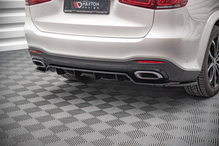 Rear Splitter (with vertical bars) V.1 suitable for Mercedes-Benz GLS AMG-Line X167