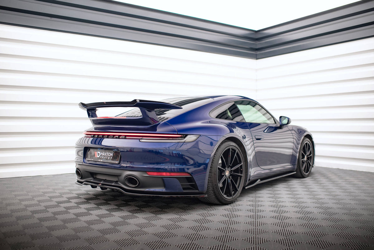 Rear Splitter (with vertical bars) V.1 suitable for Porsche 911 Carrera Aero / Carrera GTS 992