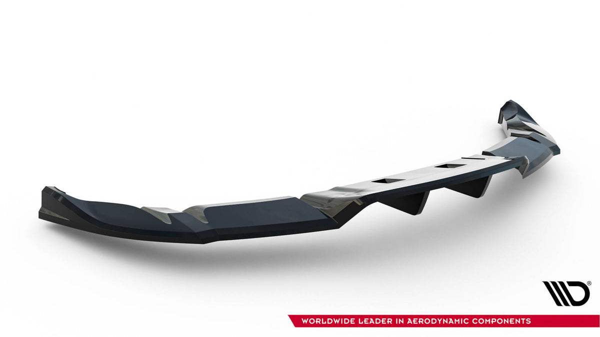 Rear Splitter (with vertical bars) V.1 suitable for Tesla Model 3 Performance Mk1 Facelift