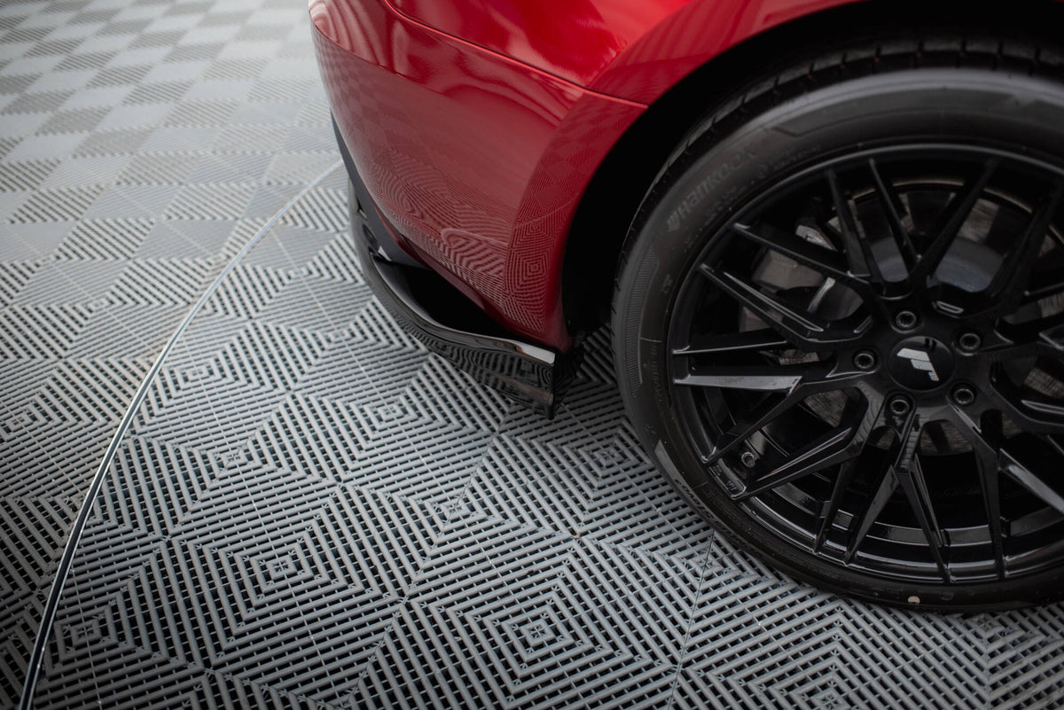 Rear Splitter (with vertical bars) V.1 suitable for Tesla Model 3 Project Highland(Facelift)