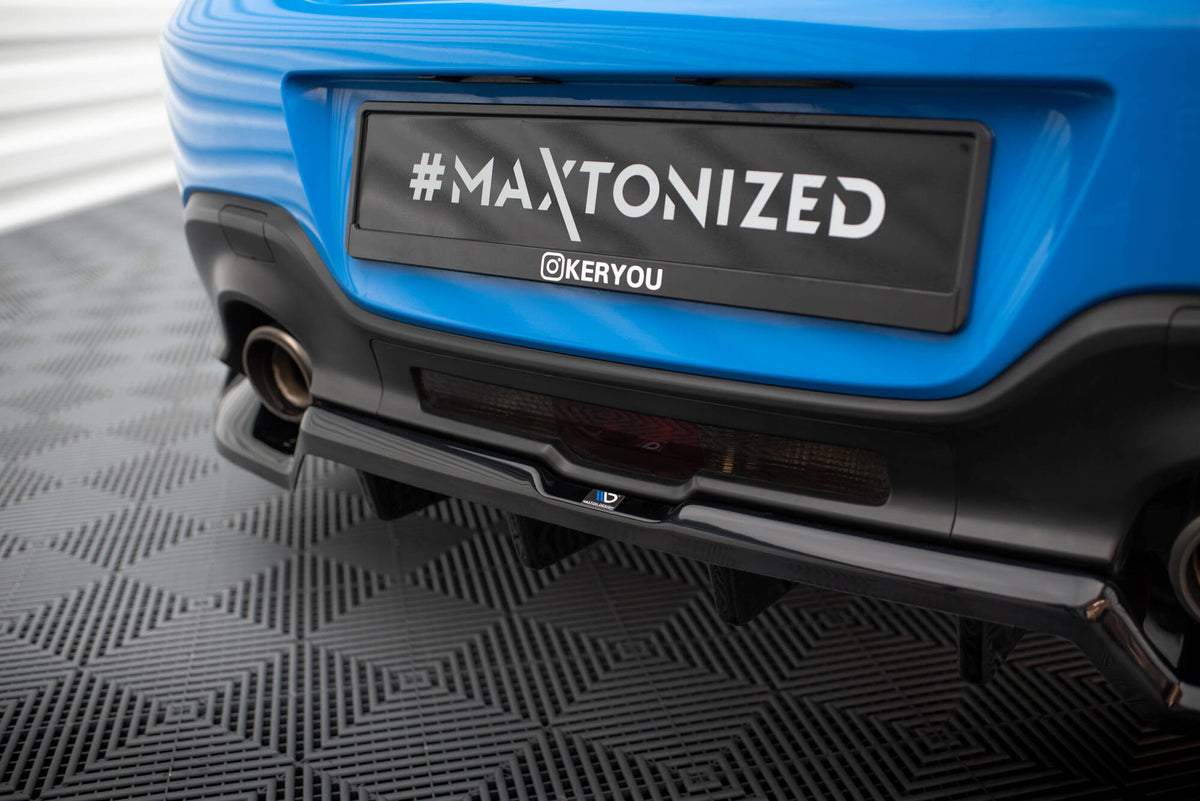 Rear Splitter (with vertical bars) V.1 suitable for Toyota GR86 Mk1