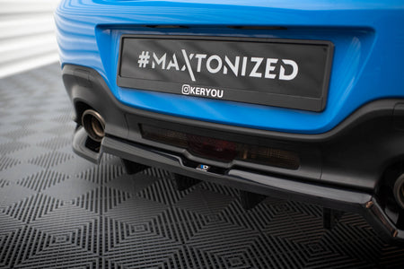 Rear Splitter (with vertical bars) V.1 suitable for Toyota GR86 Mk1