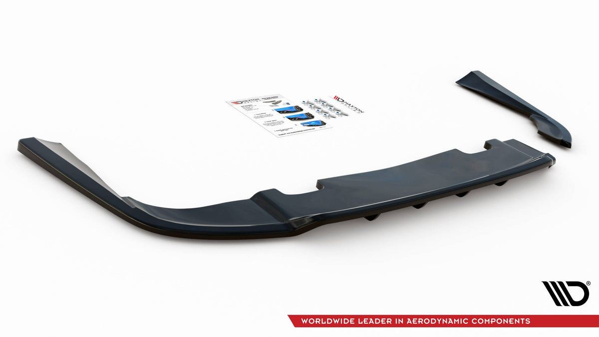Rear Splitter (with vertical bars) V.1 suitable for Volvo V90 Mk2