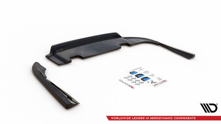 Rear Splitter (with vertical bars) V.1 suitable for Volvo V90 Mk2