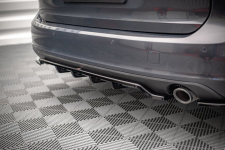 Rear Splitter (with vertical bars) V.1 suitable for Volvo V90 Mk2