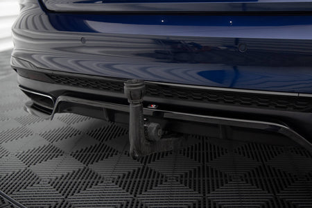 Rear Splitter (with vertical bars) V.2 suitable for Audi A4 S-Line B9 Facelift