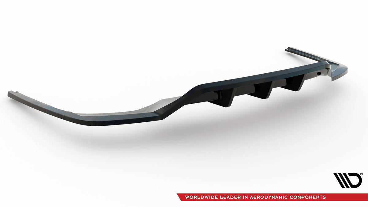 Rear Splitter (with vertical bars) V.2 suitable for Audi A4 S-Line B9 Facelift