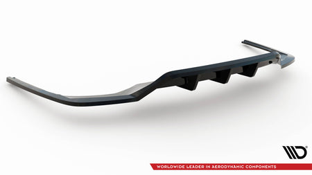 Rear Splitter (with vertical bars) V.2 suitable for Audi A4 S-Line B9 Facelift