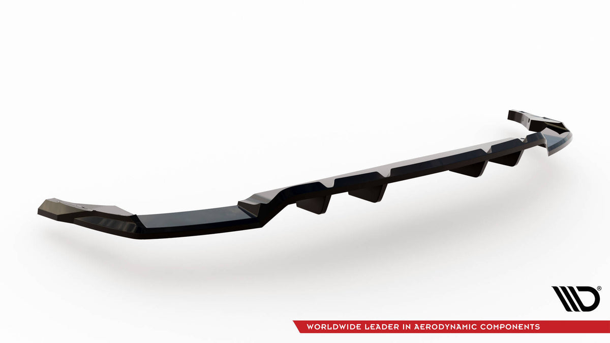Rear Splitter (with vertical bars) V.2 suitable for Audi SQ8 / Q8 S-Line Mk1 Facelift