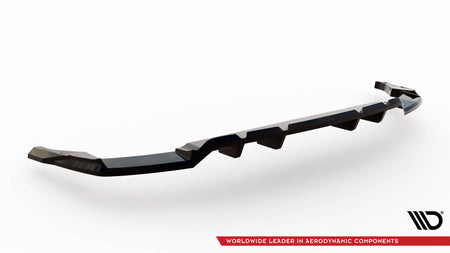 Rear Splitter (with vertical bars) V.2 suitable for Audi SQ8 / Q8 S-Line Mk1 Facelift