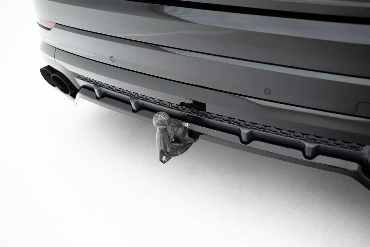 Rear Splitter (with vertical bars) V.2 suitable for Audi SQ8 / Q8 S-Line Mk1 Facelift