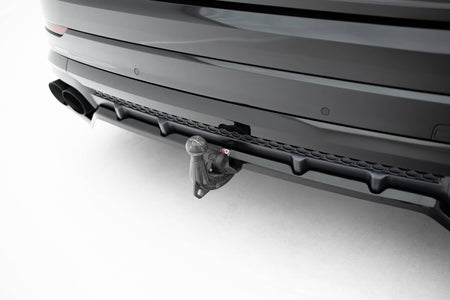Rear Splitter (with vertical bars) V.2 suitable for Audi SQ8 / Q8 S-Line Mk1 Facelift
