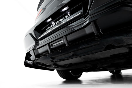 Rear Splitter (with vertical bars) V.2 suitable for BMW 7 M-Pack G70