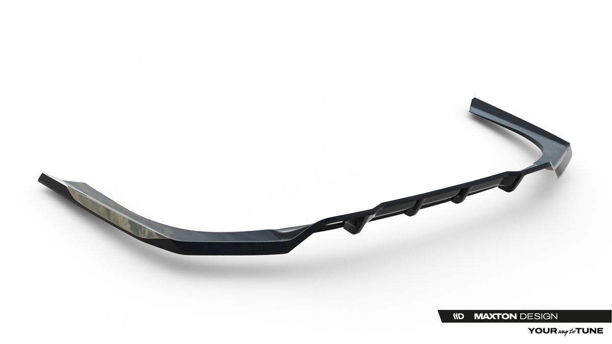Rear Splitter (with vertical bars) V.2 suitable for BMW 7 M-Pack G70