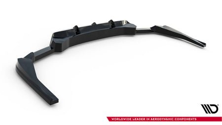 Rear Splitter (with vertical bars) V.2 suitable for BMW X4 M-Pack G02 Facelift
