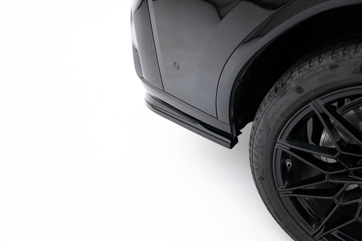 Rear Splitter (with vertical bars) V.2 suitable for BMW X4 M-Pack G02 Facelift